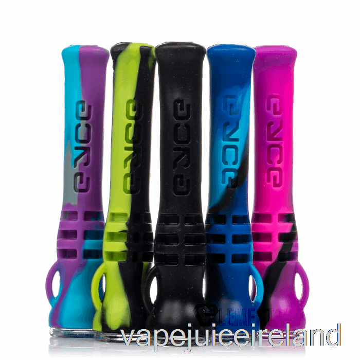 Vape Flavours Eyce Shorty Silicone Chillum Coralreef (Teal / Magenta)